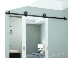 INTERSTEEL Schuifdeursysteem Modern Top Mat Zwart 6 INTERSTEEL Schuifdeursysteem Modern Top Mat Zwart -Sloten Verkoopwinkel DV 8 6553394 02 4c NL 20181218144657