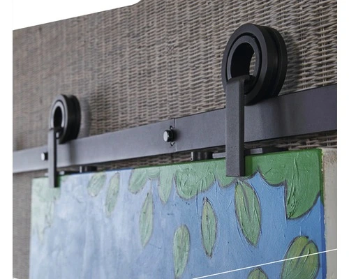 INTERSTEEL Schuifdeursysteem Modern Top Mat Zwart 1 INTERSTEEL Schuifdeursysteem Modern Top Mat Zwart