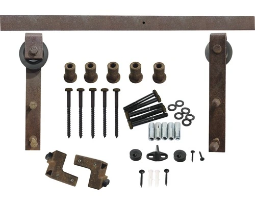 INTERSTEEL Schuifdeursysteem Basic Antiek Bruin 2 INTERSTEEL Schuifdeursysteem Basic Antiek Bruin - Afbeelding 2