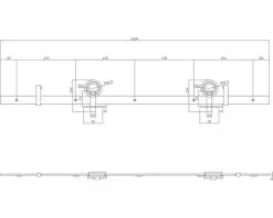 INTERSTEEL Schuifdeursysteem Modern Top RVS Geborsteld -Sloten Verkoopwinkel DV 8 6553418 04 4c NL 20181221131656