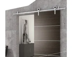 INTERSTEEL Schuifdeursysteem Modern RVS Geborsteld -Sloten Verkoopwinkel DV 8 6553419 02 4c NL 20181218144657