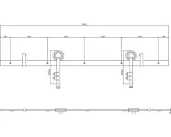 INTERSTEEL Schuifdeursysteem Modern RVS Geborsteld -Sloten Verkoopwinkel DV 8 6553419 04 4c NL 20181221131656