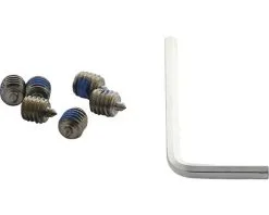 INTERSTEEL Krukboutje M6x8 Gepunt Binnenzeskant, 6 Stuks Met Stiftsleutel