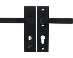 STARX Veiligheidsbeslag Recht Kortschild Kruk/kruk PC72 Anti-kerntrek Zwart