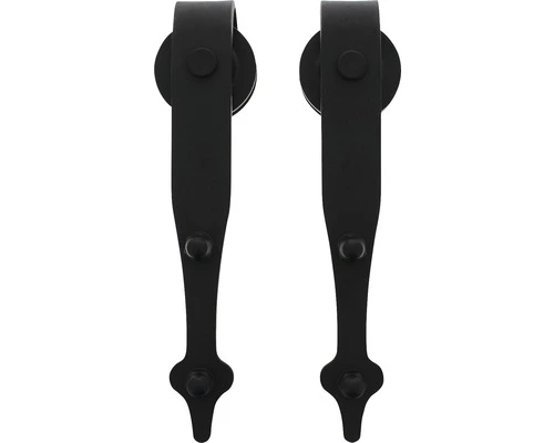 INTERSTEEL Hangrollen Classic 290 Mm Mat Zwart, 2 Stuks 1 INTERSTEEL Hangrollen Classic 290 Mm Mat Zwart, 2 Stuks