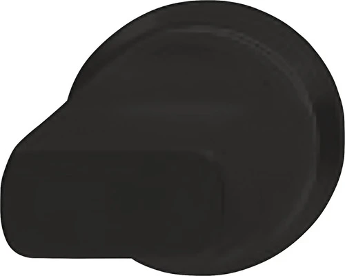 PERTURA 1000 Rozet Rond Met WC-/badkamersluiting Zwart 2 PERTURA 1000 Rozet Rond Met WC-/badkamersluiting Zwart - Afbeelding 2