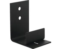 INTERSTEEL Verstelbare Deurgeleider T.b.v. Onderzijde Schuifdeur Mat Zwart