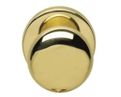 INTERSTEEL Voordeurknop Paddenstoel Ø 57/66 Mm Messing Gelakt