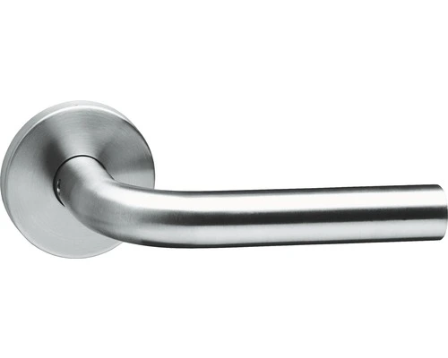 INTERSTEEL Deurkruk Paar Recht Op Ital Rozet RVS Geborsteld 1 INTERSTEEL Deurkruk Paar Recht Op Ital Rozet RVS Geborsteld