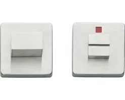 INTERSTEEL Rozet Vierkant Met WC-/badkamersluiting RVS Geborsteld -Sloten Verkoopwinkel DV 8 7580466 03 4c NL 20170706014100