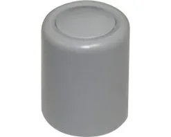 DRESSELHAUS Deurstopper Ø 30 Mm Kunststof Grijs, 25 Stuks