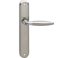 INTERSTEEL Deurkruk Paar Elen Op Blindschild Chroom Nikkel