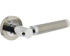 INTERSTEEL Deurkruk Paar Birgit Op Rozet Chroom Nikkel