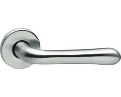 INTERSTEEL Deurkruk Paar Saturnus Op Rozet Chroom Mat