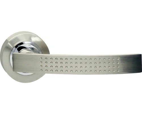 INTERSTEEL Deurkruk Paar William Op Rozet Nikkel Mat 1 INTERSTEEL Deurkruk Paar William Op Rozet Nikkel Mat