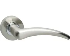 INTERSTEEL Deurkruk Paar Mathijs Op Rozet Nikkel Mat