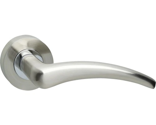 INTERSTEEL Deurkruk Paar Mathijs Op Rozet Nikkel Mat 1 INTERSTEEL Deurkruk Paar Mathijs Op Rozet Nikkel Mat