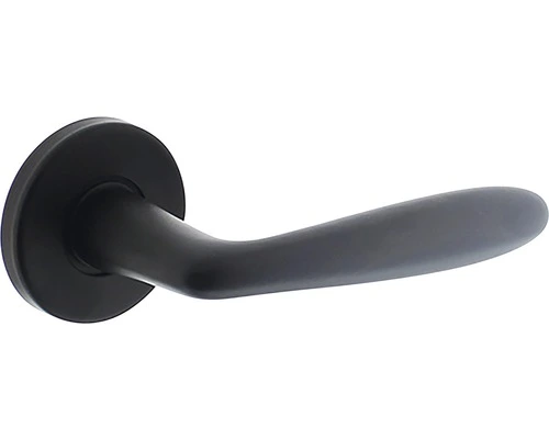 INTERSTEEL Deurkruk Paar Phobos Op Rozet Zwart Mat 1 INTERSTEEL Deurkruk Paar Phobos Op Rozet Zwart Mat