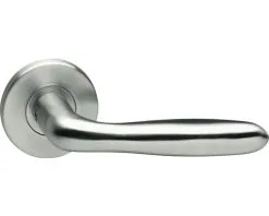 INTERSTEEL Deurkruk Paar Jupiter Op Ital Rozet RVS Geborsteld