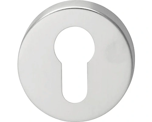 INTERSTEEL Rozet Rond Met Profielcilindergat RVS Geborsteld, 2 Stuks 1 INTERSTEEL Rozet Rond Met Profielcilindergat RVS Geborsteld, 2 Stuks