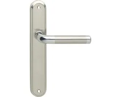 INTERSTEEL Deurkruk Paar Agatha Op Blindschild Chroom Nikkel